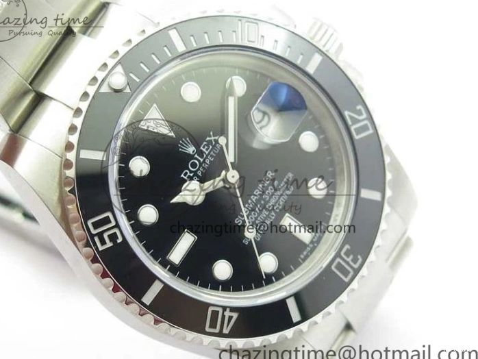 MiroTime 0217 DailyWear Submariner 116610 LN Black Ceramic 316L Bp Maker 1:1 Best Edition Black Dial on SS Bracelet SA3135 V 3019
